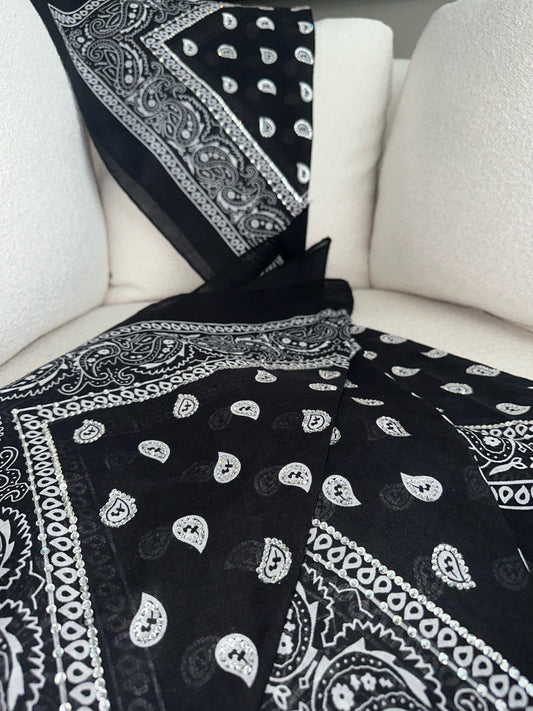 Embellished Bandana (black)